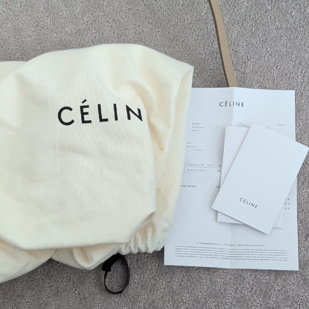 Celine Mini Belt Bag Grained Calfskin - Picture 13 of 17